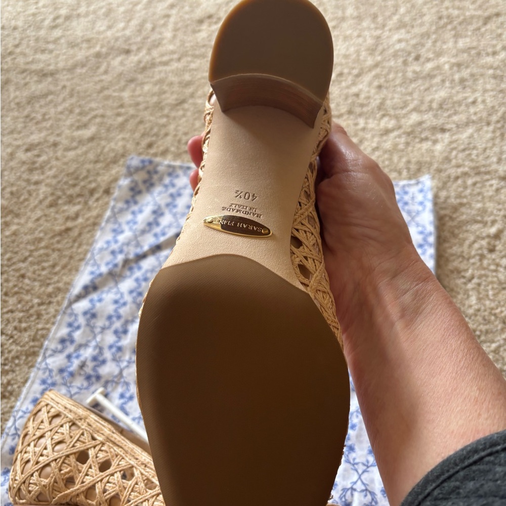 NEW! Sarah Flint Perfect Round Toe 70 Pump-size 40.5 NEVER WORN! - Picture 4 of 5